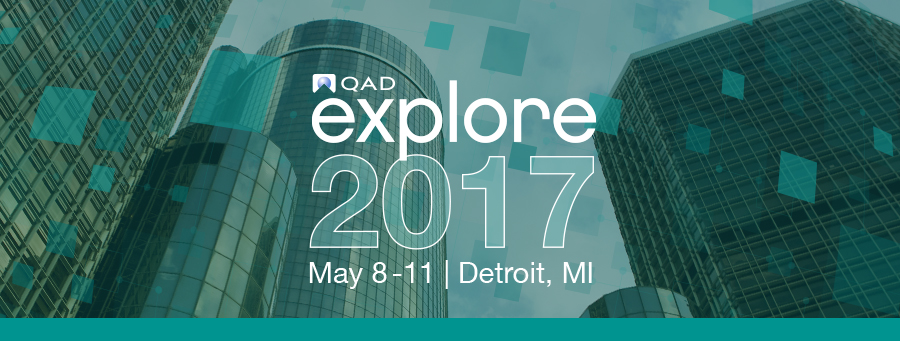 QAD Explore 2017 in Detroit