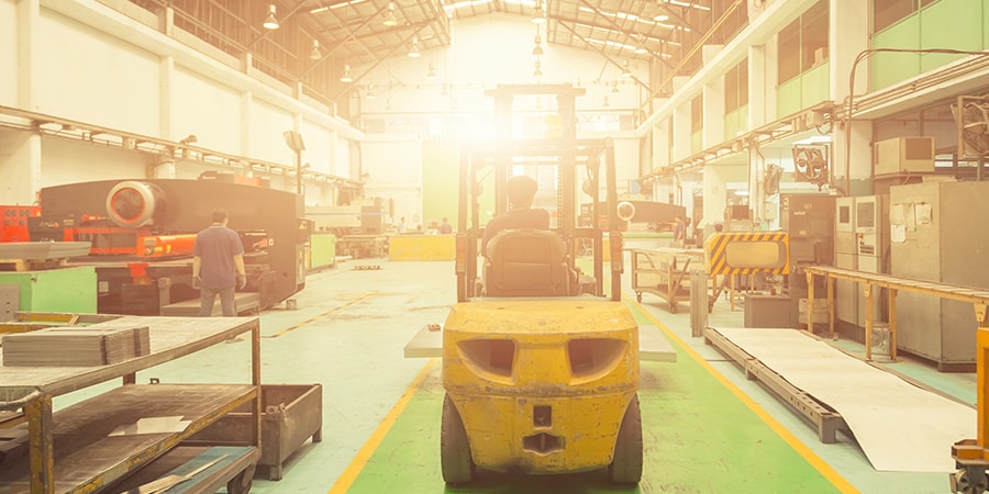 forklift, workforce, manufacturing