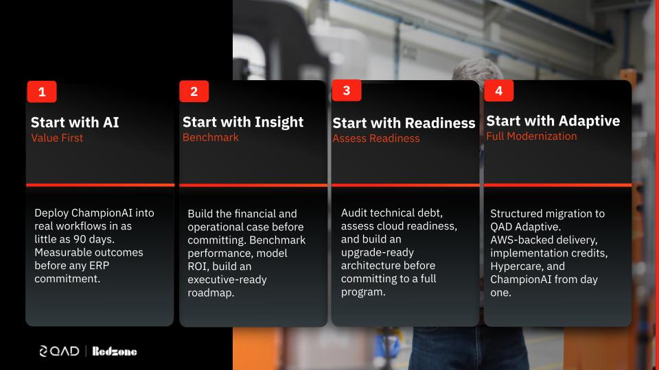 QAD Champion Advantage, Manufacturing AI