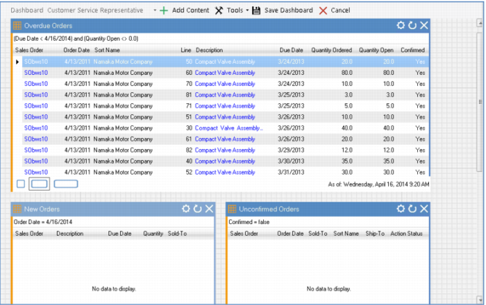 How QAD adapts to each user and role